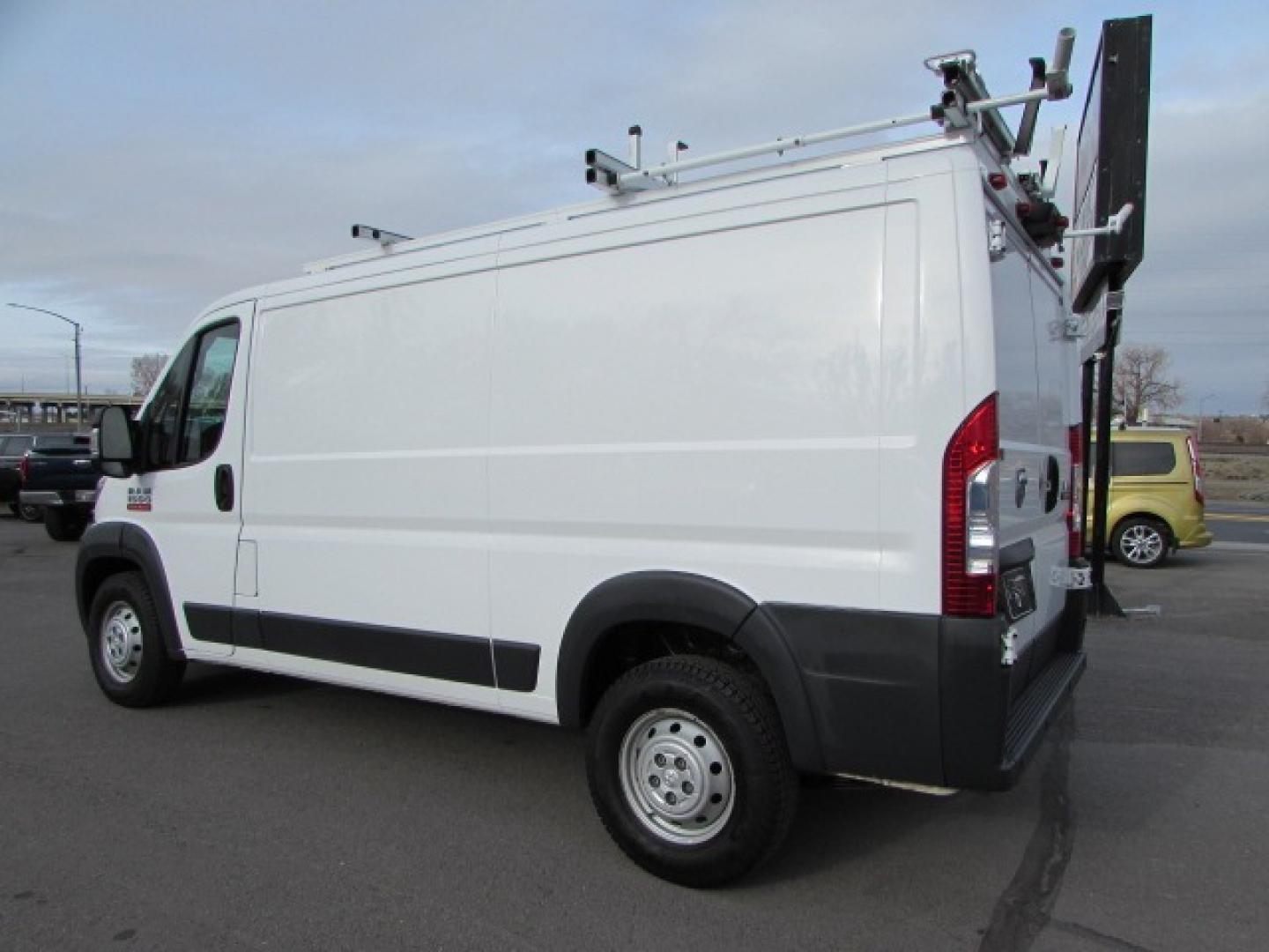 2018 White /Gray RAM Promaster Cargo Van (3C6TRVAG3JE) with an 3.6 24 valve V6 engine engine, 6 speed automatic transmission, located at 4562 State Avenue, Billings, MT, 59101, (406) 896-9833, 45.769516, -108.526772 - Photo#1